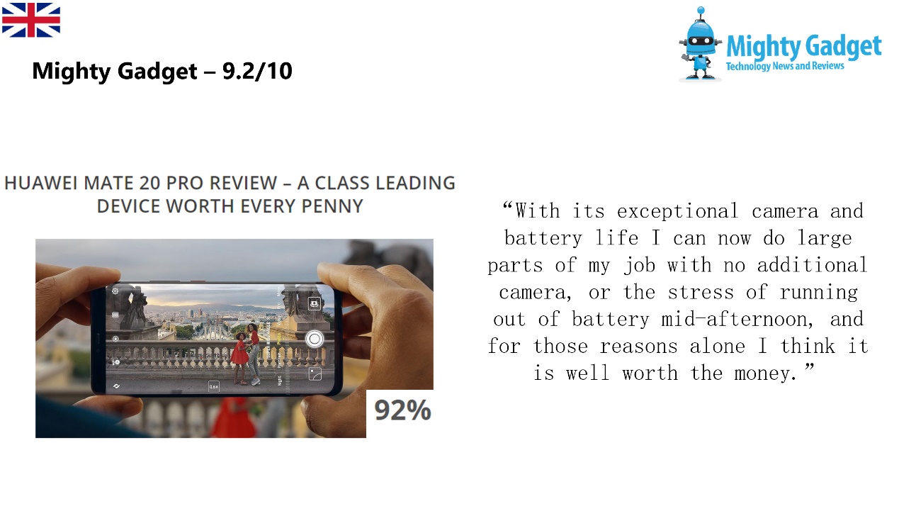 国外媒体评华为mate20,华为mate20国内外