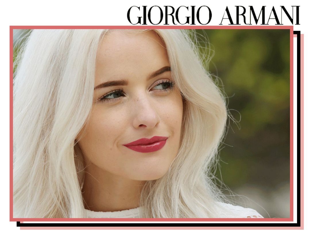 阿玛尼13水唇釉,阿玛尼四号色试色