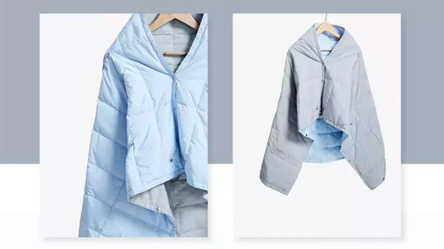 石墨烯多功能羽绒毯,新款多功能便携羽绒盖毯