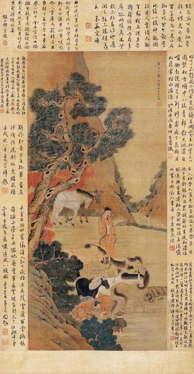 八骏图100幅欣赏,八骏图有多少幅真迹