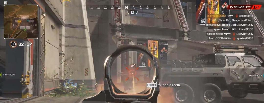 apex英雄特殊机瞄,apex英雄枪械清晰度