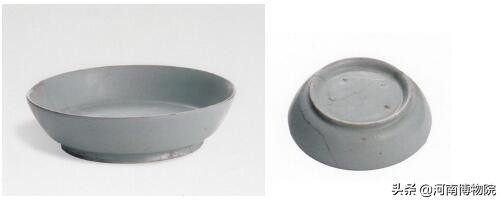 清豆青釉真品,馆藏豆青釉笔洗