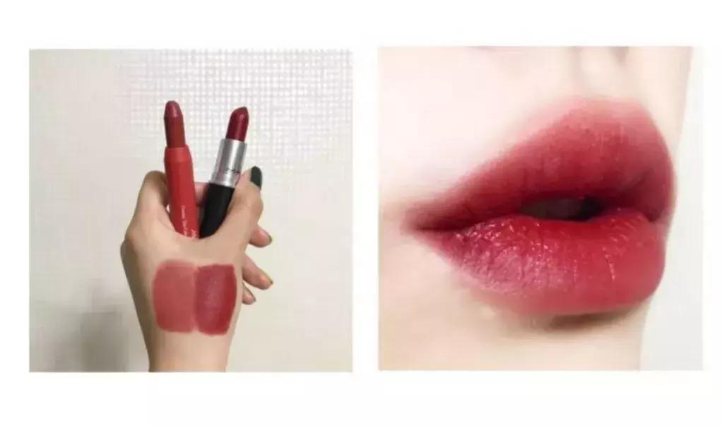 最简单的口红涂法无白胶,所有口红都适用的口红涂法