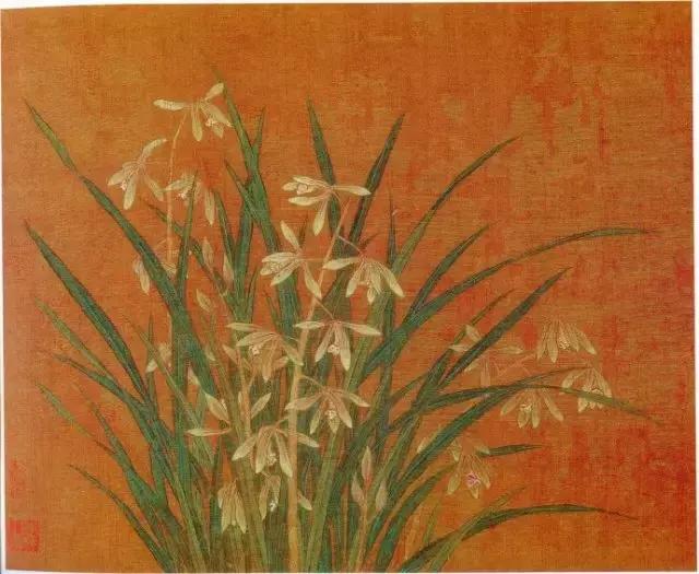 最漂亮的24尺写意兰花图片,最全历代名家兰花图看了还想再看