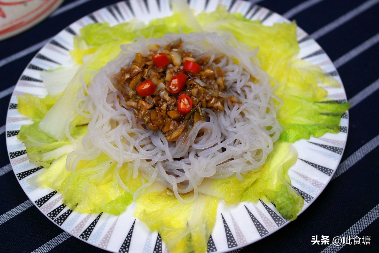 魔芋丝娃娃菜正宗做法,蒸娃娃菜魔芋丝做法大全