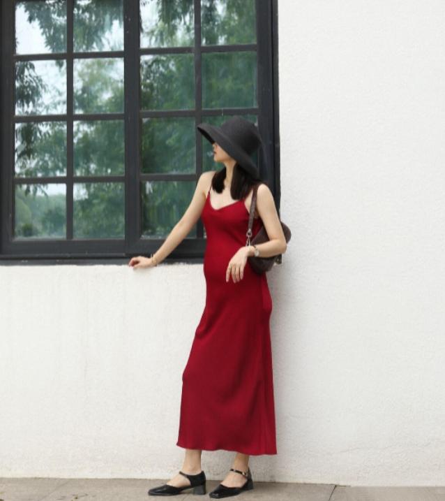 减龄清新孕期穿搭,孕期穿搭合集夏季