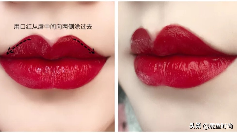 只用口红如何画好口红,适合新手的口红画法