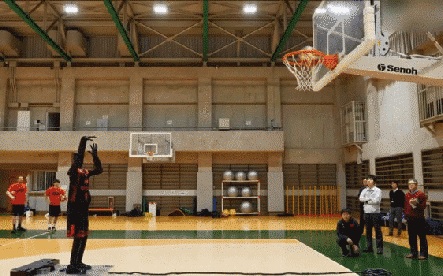 丰田机器人的灵活性,丰田篮球机器人