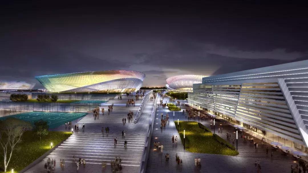 山东体育中心设计方案,临沂最新体育馆建设