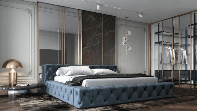 优雅现代法式风家装,简约经典诠释法式优雅