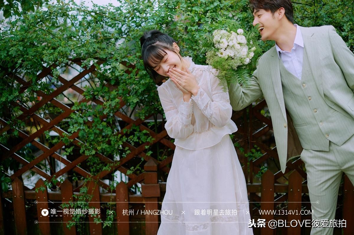 杭州婚纱照真实照片,杭州婚纱照唯一视觉