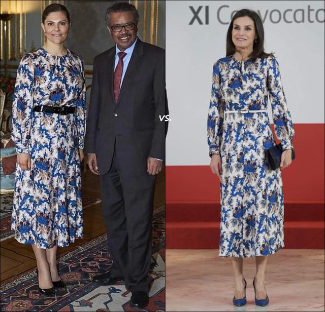 莱蒂齐亚蓝色衣服,莱蒂齐亚服装