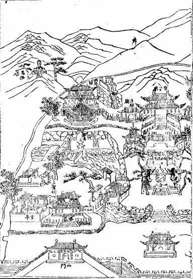 清朝时期的太原,太原市清朝时期地图