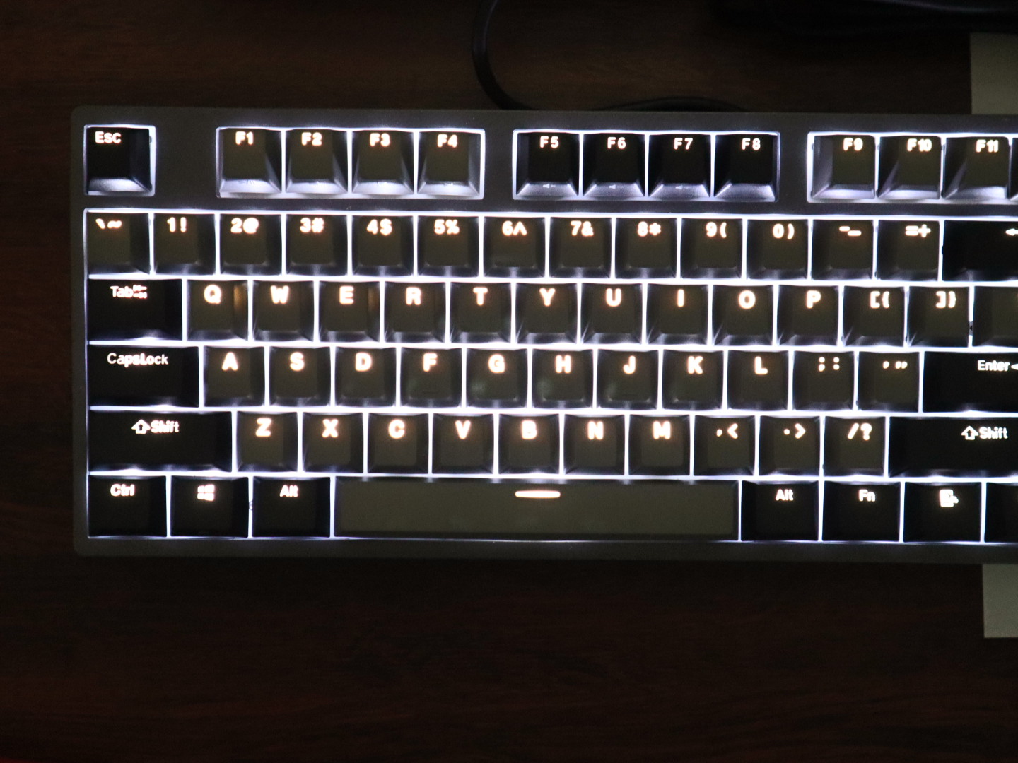 杜伽k310w键盘银轴,杜伽k310v2白光限定版机械键盘