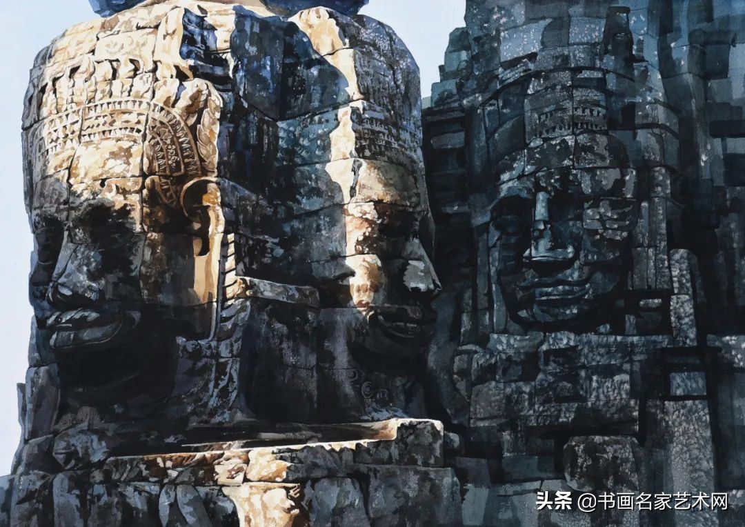 杨柳水彩画教程,关于杨柳的水彩画画作品