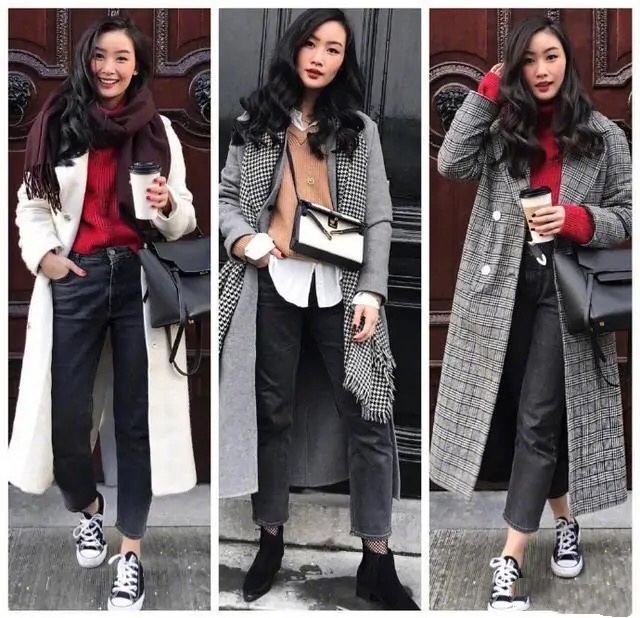 180博主大衣穿搭,博主大衣穿搭推荐
