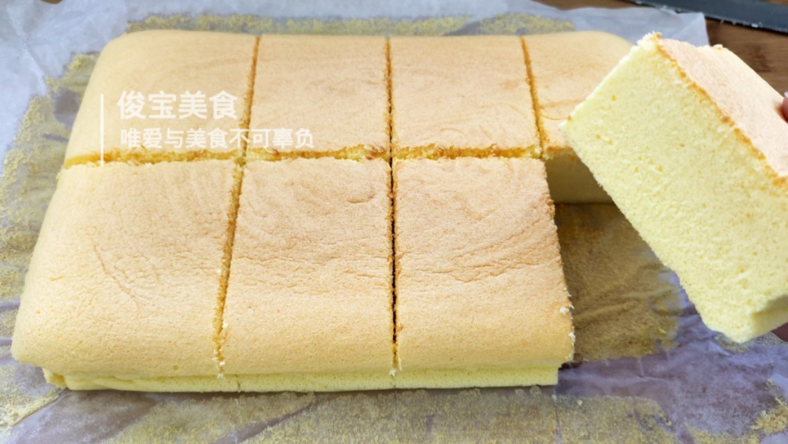 无需水浴法9寸古早蛋糕,古早蛋糕水浴法加热水还是凉水