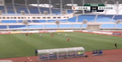 中冠—董铠宁鬼魅抢点破门田勇补时单刀救主丹东瀚通挺进中冠16强