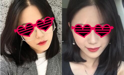 中分内扣梨花头发型,2021年中短发流行发型梨花烫