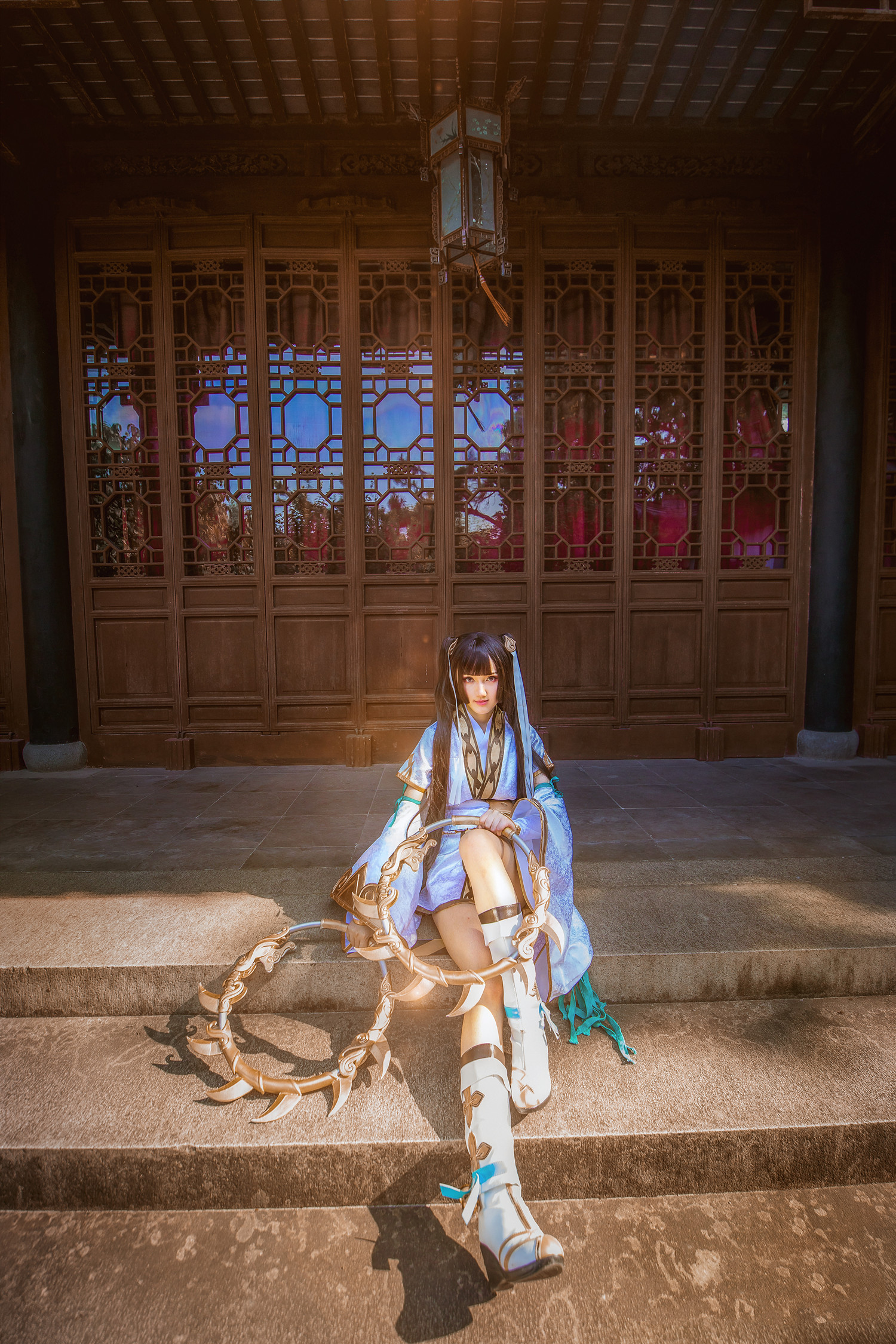 天涯明月刀白衣公子羽cos,天涯明月刀cosplay太白