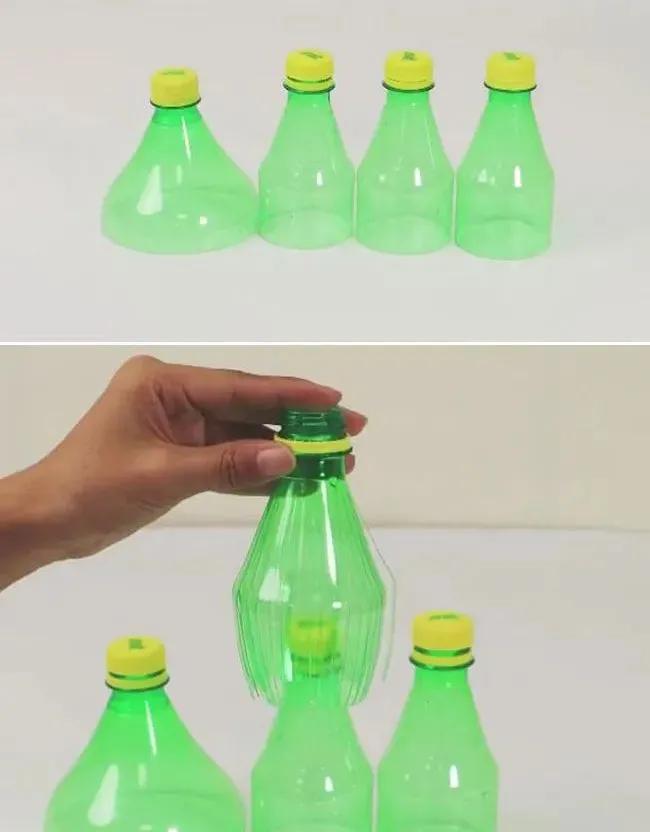 可乐塑料瓶扔掉可以做什么好玩的,塑料瓶的七种玩法