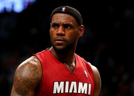 詹姆斯从1打到5,从1号位打到5号位的球员