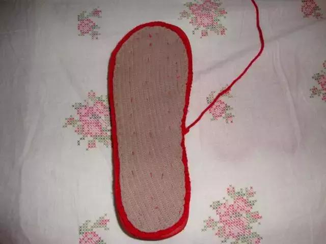 保暖实用的中青年人冬季高腰毛线鞋编织，附详细图解教程