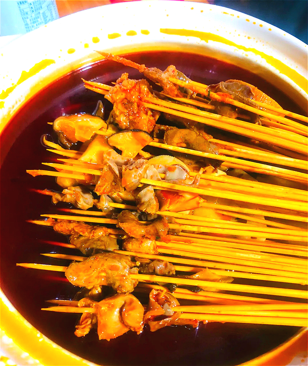 成都很火的串串网红店,成都生意火爆的串串