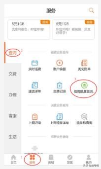 联通查询话费余额电话号码多少,联通话费授信额度