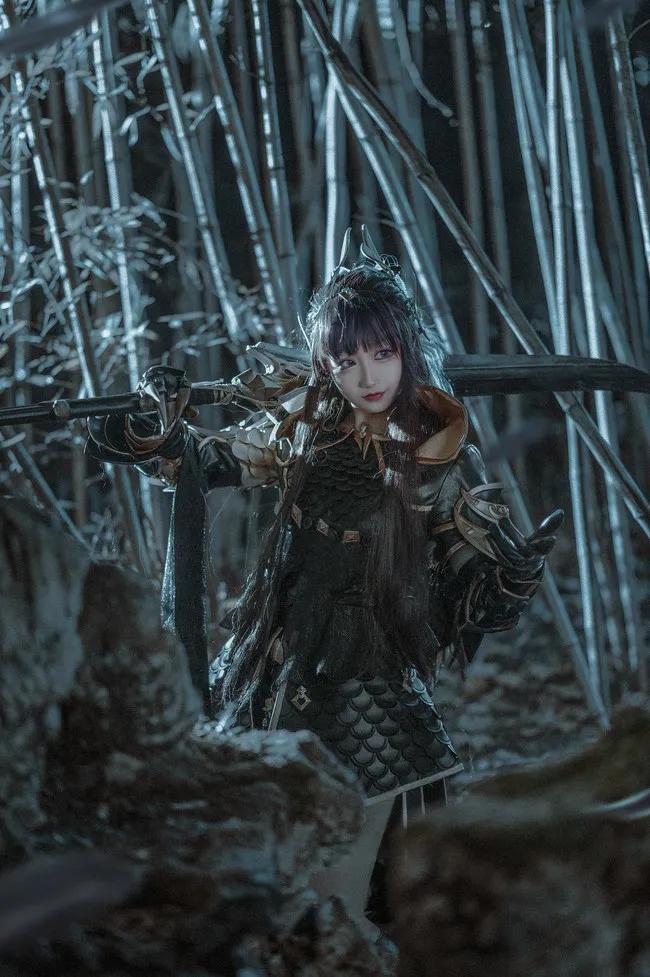 剑三青萝cos,剑三玄甲苍云cos