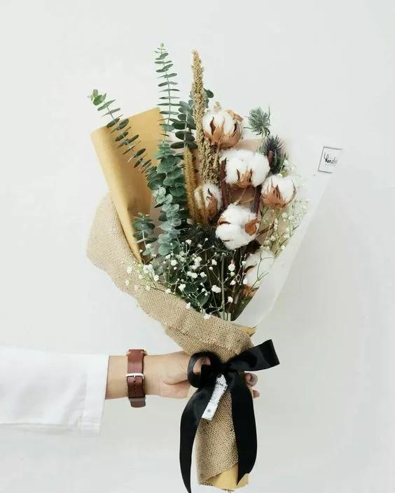 适合干花的装饰,简单的干花装饰