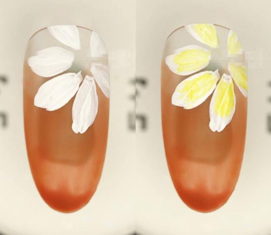 晕染美甲教程大全简单,法式晕染美甲教程美甲图片