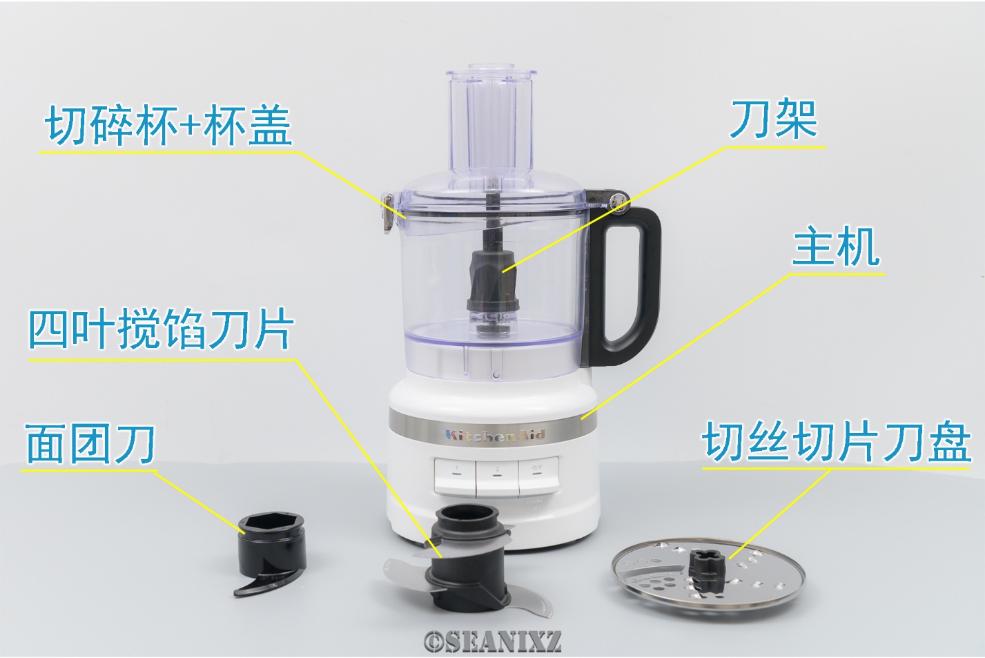 kitchenaid多功能厨师机,kitchenaid多功能食物料理机