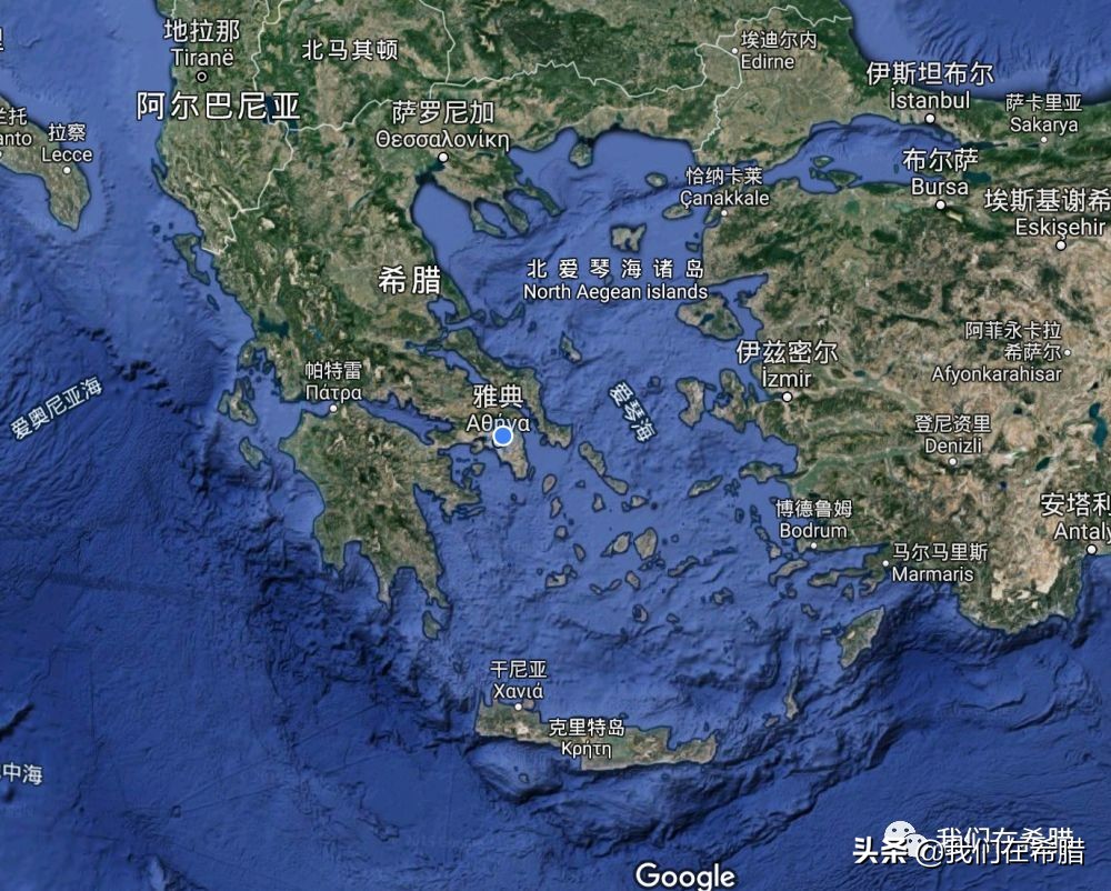 希腊的气候,希腊的雅典的气候类型