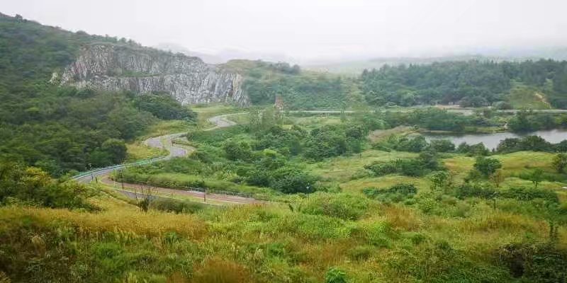 骑行小虹螺山,骑行小海坨山
