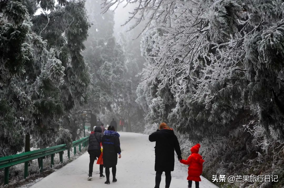 南岳衡山雾凇一日游攻略,南岳衡山看雾凇哪条线路美