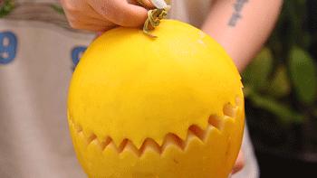 又香又甜又脆的蜜瓜,甜而不腻的蜜瓜好吃到停不下来