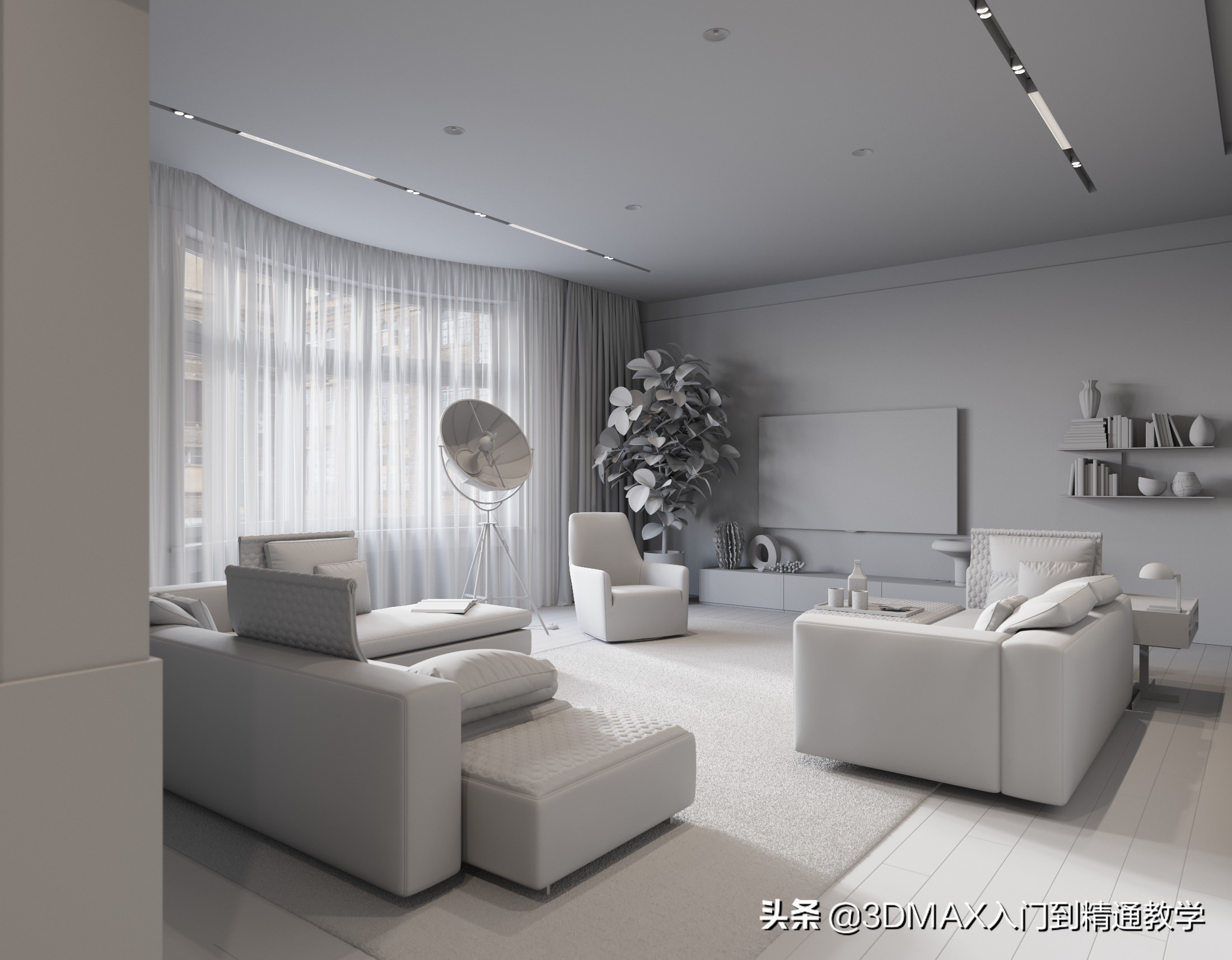 最牛的效果图是用什么制作的,30分钟做一套效果图