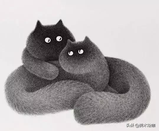 他用一支5块钱的针管笔“撸猫”，17万网友直呼：这猫要活了