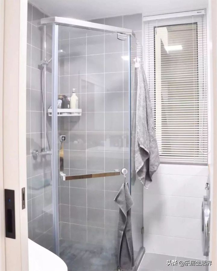 卫生间墙砖和顶最佳颜色效果图,卫生间干湿区墙砖颜色该不该一样