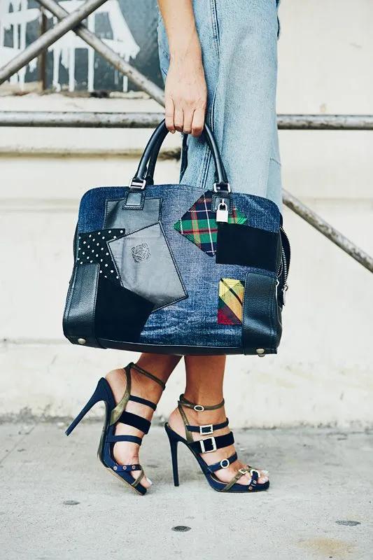 牛仔裤旧了千万别扔,牛仔裤不要扔diy牛仔包颜值很高