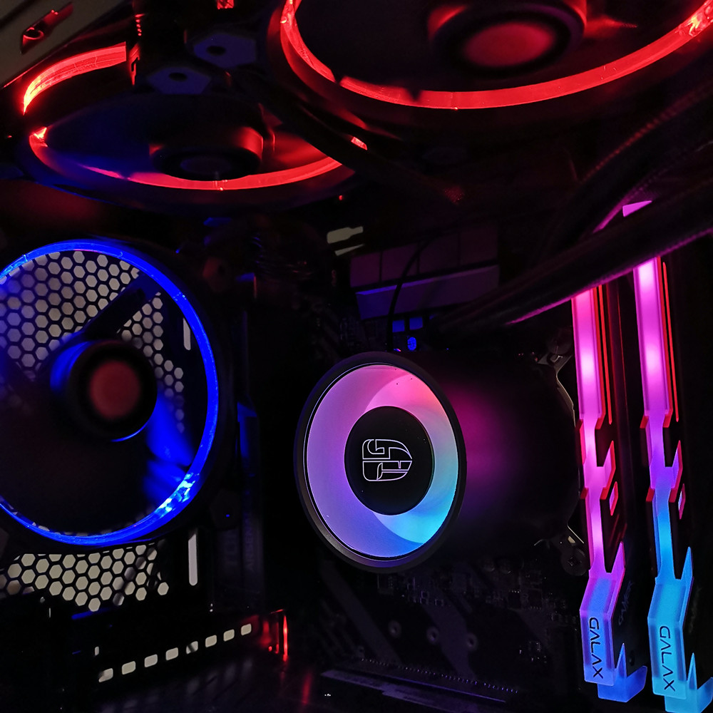 九州风神240堡垒水冷,九州风神冰堡垒240水冷安装方法