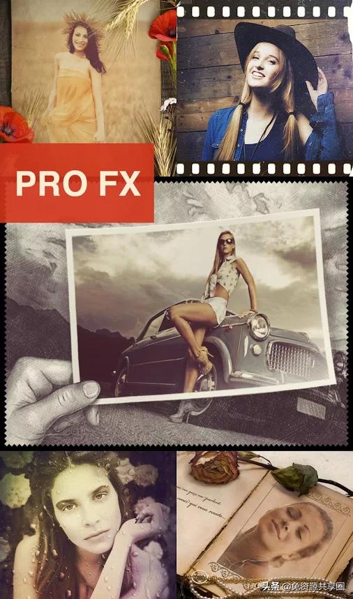 趣味照片制作软件,照片变油画特效p图软件