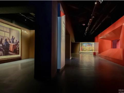 展馆展示设计效果图,展厅展馆设计方案创意设计