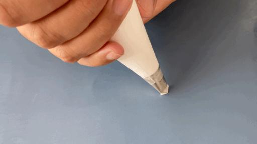 没有裱花袋裱花嘴泡芙奶油怎么挤,奶油裱花嘴怎么自做