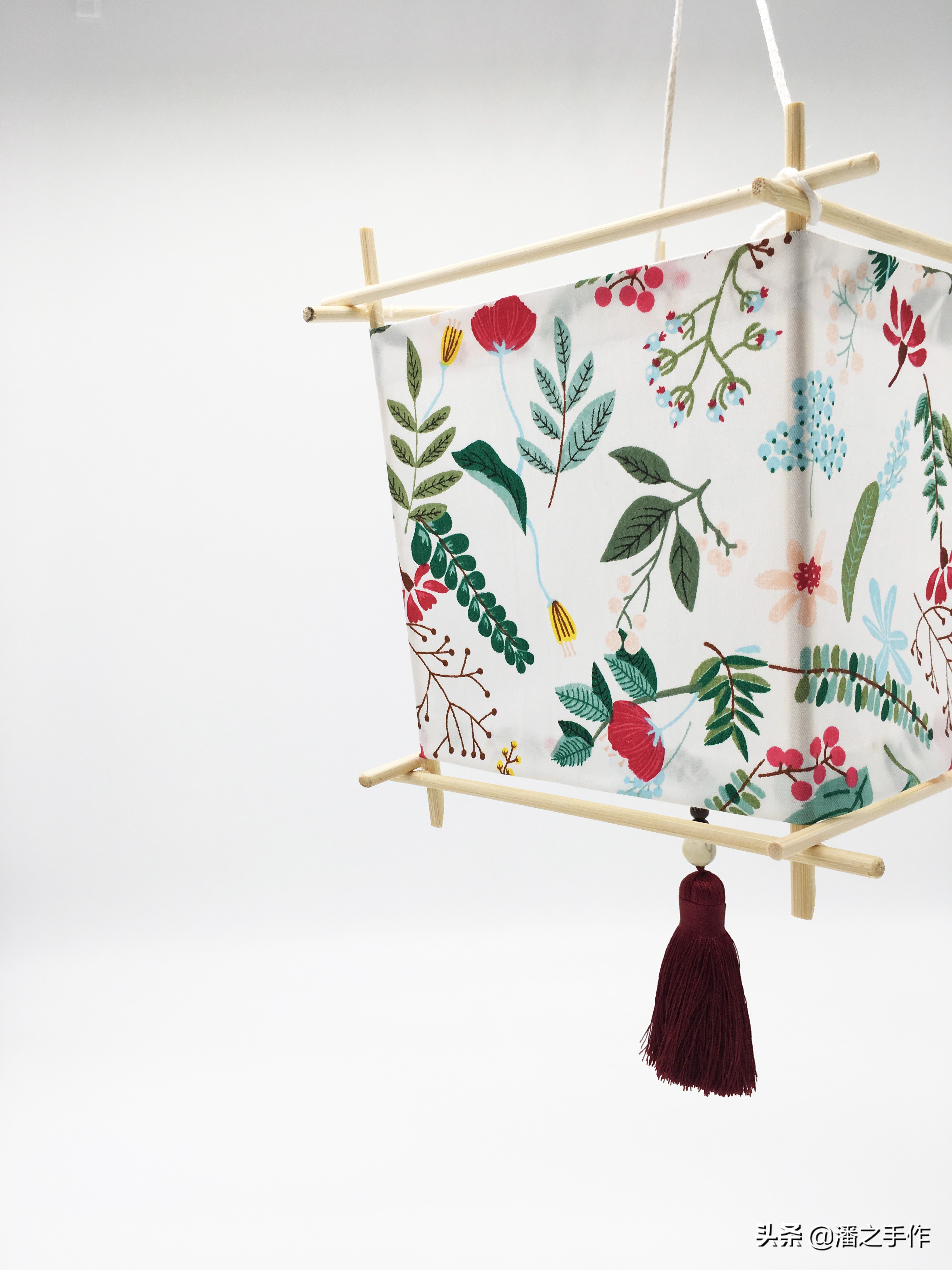 创意手工布艺灯笼制作方法,布艺灯笼制作手工简单又好看