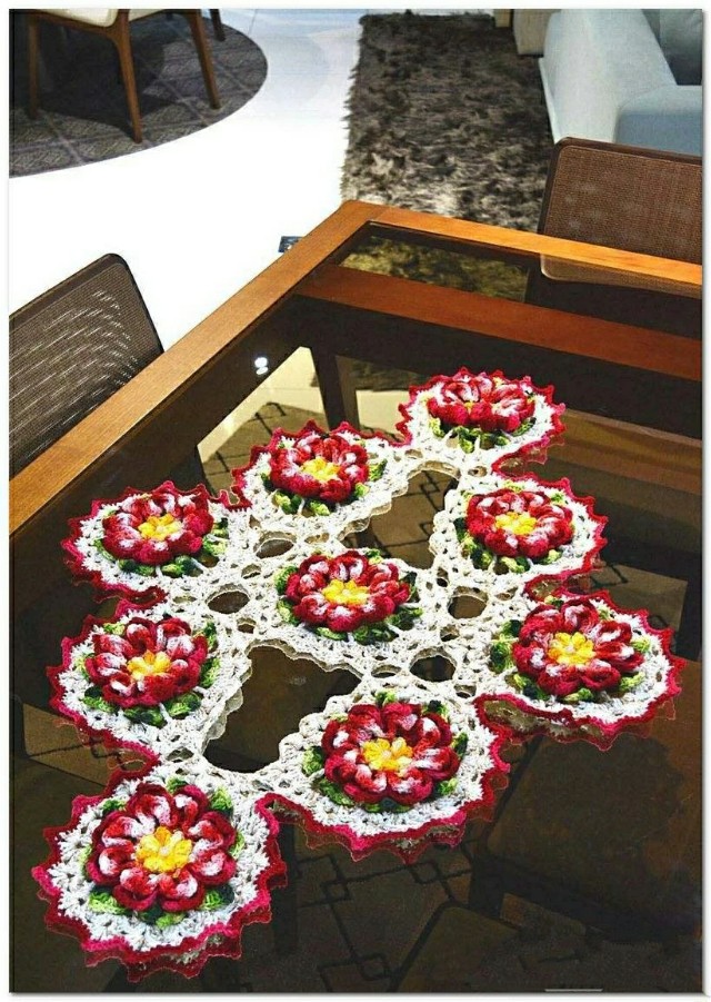 漂亮的桌布花样大全,漂亮的艺术桌布图案