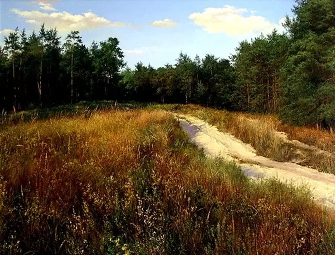 喀拉刨柯油画作品欣赏,瑞典油画人物画