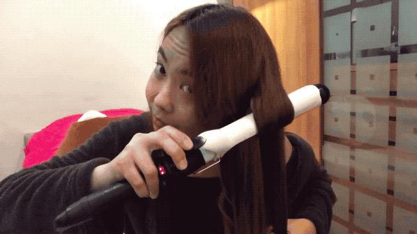 男士在家diy卷发,超级有质感的卷发