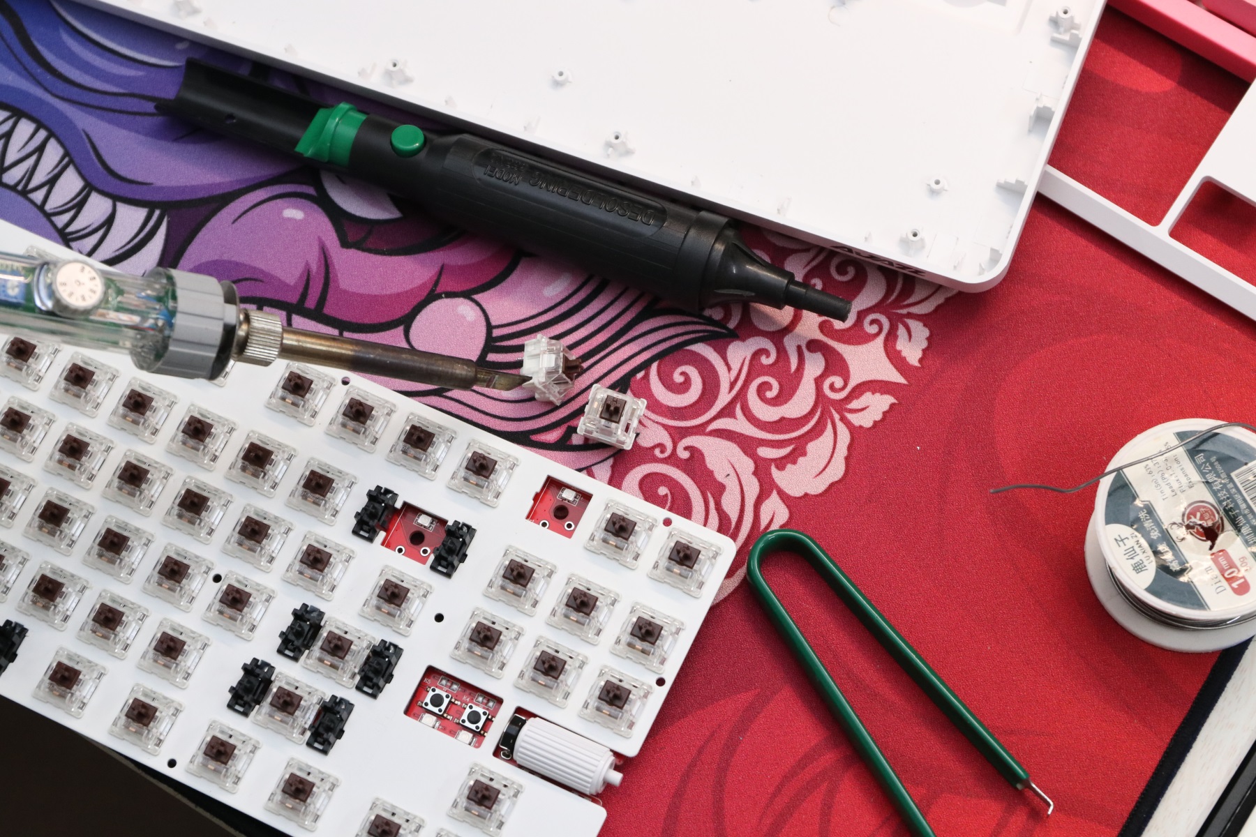 k870t键盘,黑爵k870t键盘怎么拆